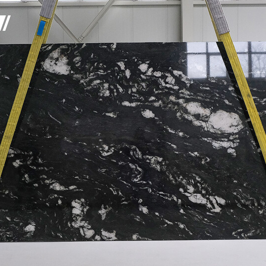 Granite Cosmic Black 3 cm polished