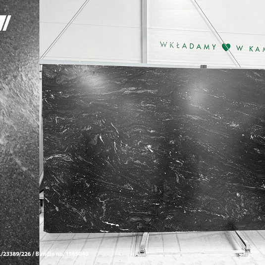Granit Via Lactea 2 cm szczotkowany