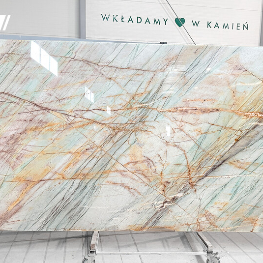 Quartzite Aurora Borealis 2 cm polished