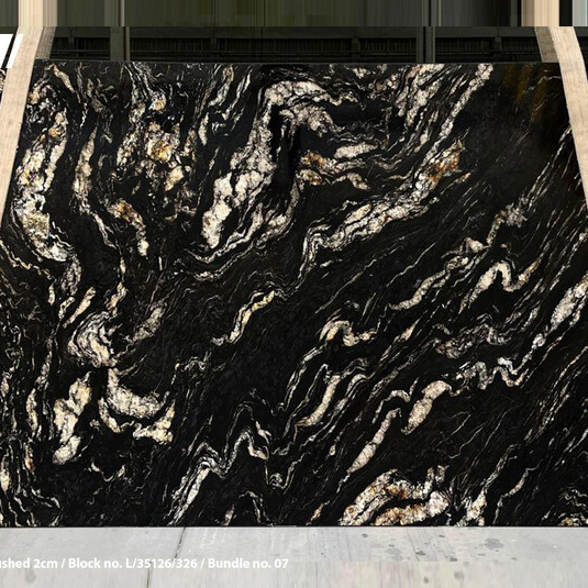 Granite Titanium 2 cm brushed