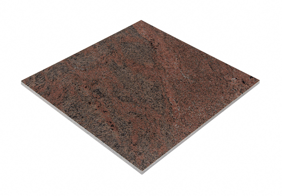 Kamienne płytki granitowe Multicolor Red 60x60x1,5 cm polerowane