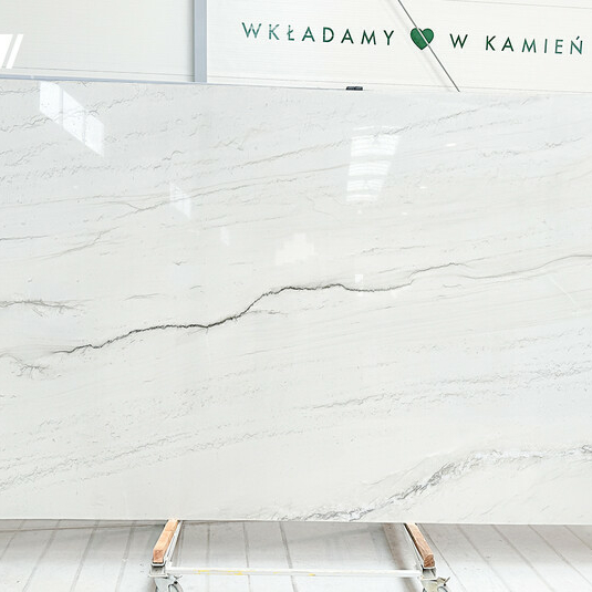 Quartzite Mont Blanc 2 cm polished