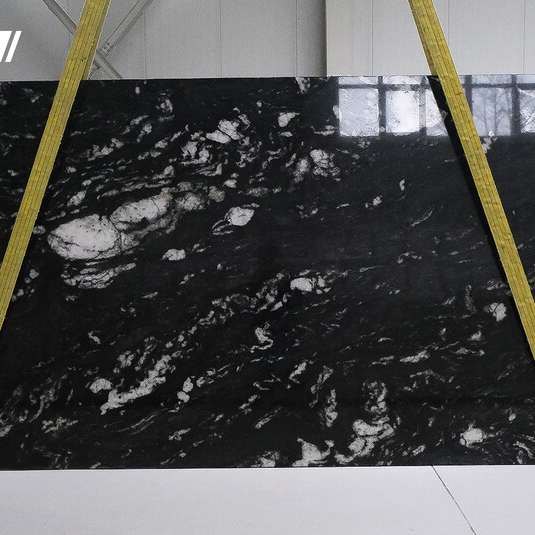 Granite Cosmic Black 3 cm polished