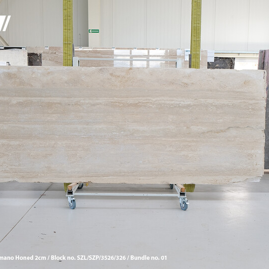 Trawertyn Classico Romano 2 cm szlifowany