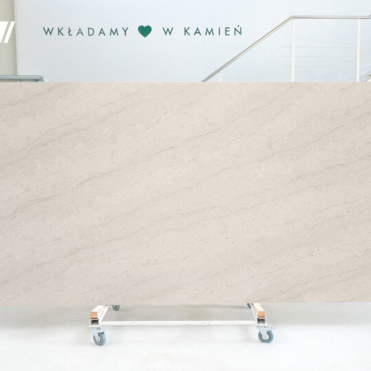 Konglomerat kwarcowy Taj Mahal1 2 cm polerowany