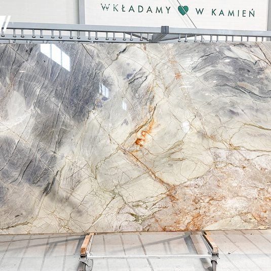 Kwarcyt Patagonia Azul 2 cm polerowany