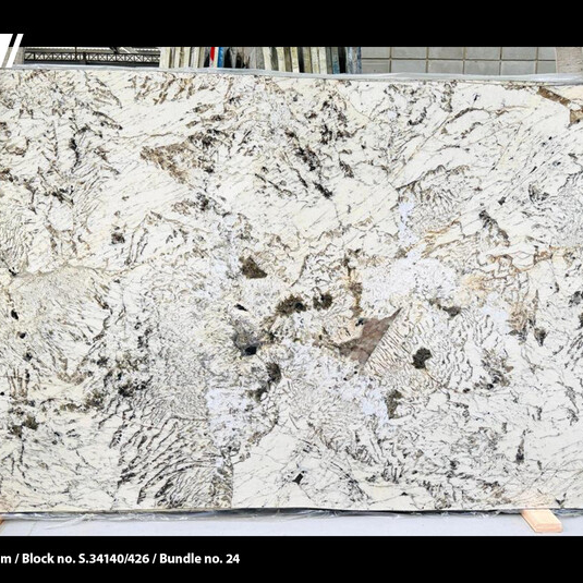 Granite Alpinus White 2 cm satin-finished