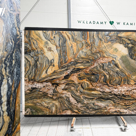 Quartzite Caravaggio 2 cm satin-finished