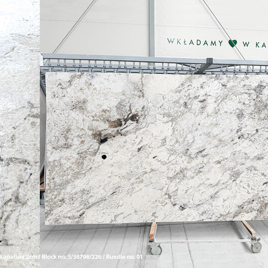 Granit Alaska Light 2 cm satynowany