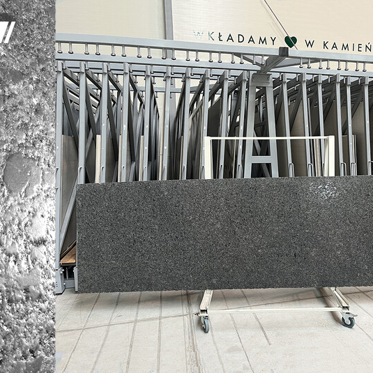 Granit Steel Grey 2 cm satynowany