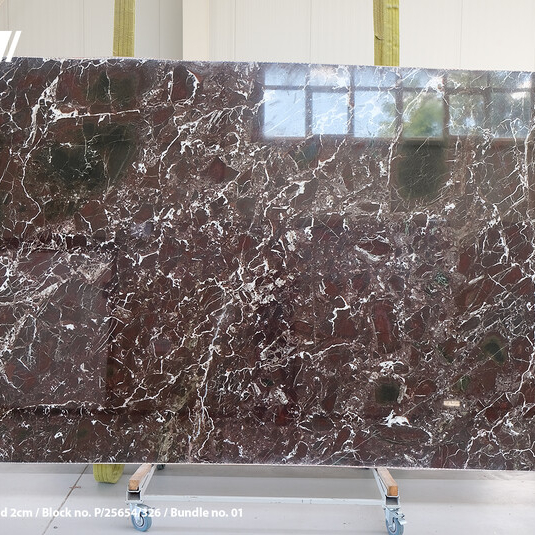 Marmur Rosso Lepanto 2 cm polerowany