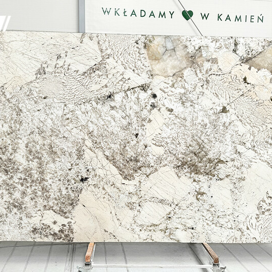 Granite Alpinus White 2 cm satin-finished