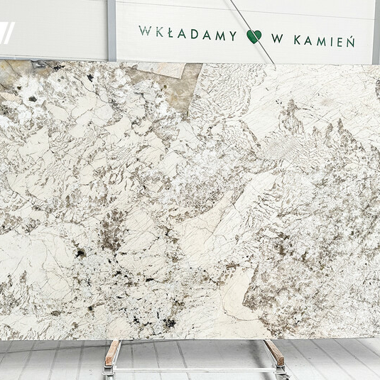 Granite Alpinus White 2 cm satin-finished