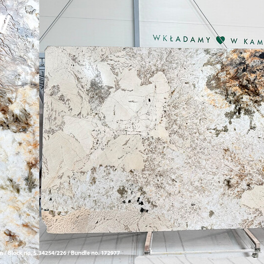 Granit Alpinus White 2 cm satynowany