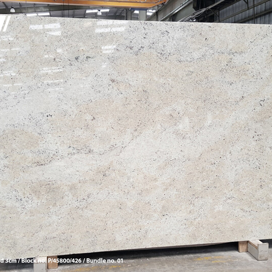 Гранит Colonial White  3 cм полированный