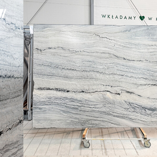 Kwarcyt Stratus Blue 2 cm satynowany