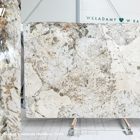 Granit Alpinus White 2 cm satynowany