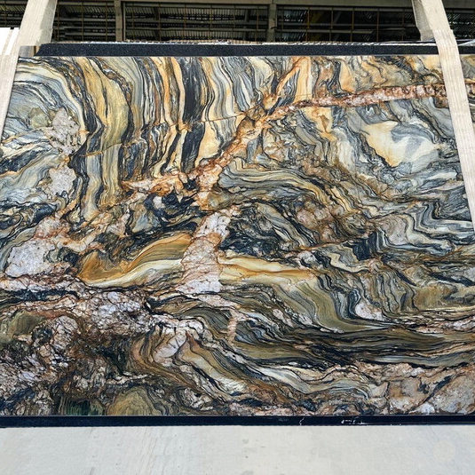 Kwarcyt Blue Caravaggio 2 cm satynowany