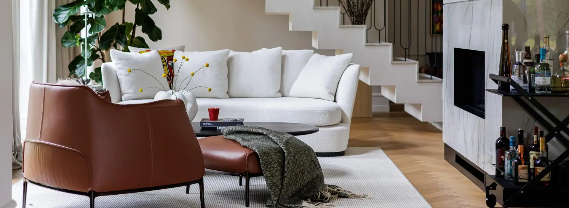 Przestrzeń komfortu płytki kamienne