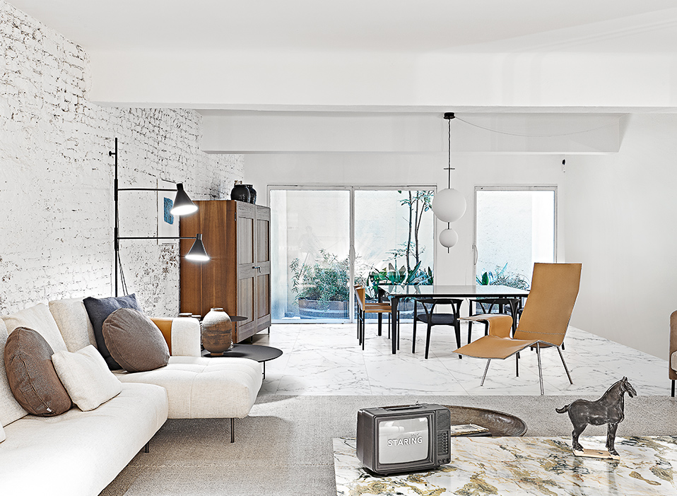 Salon spieki kwarcowe Origines De Rex Blanc